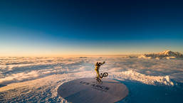 BMX Performance at 3226m High by Matthias Dandois