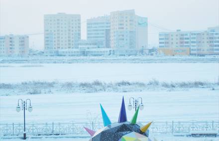 Impressive Installation in Siberia’s Coldest Region