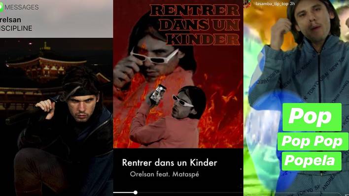 Orelsan Last Clip is a Long Instagram Story