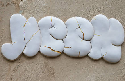 Artist Turns Vandalism into Ceramics