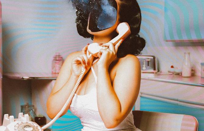 Psychedelic Portraits by Denis Sheckler