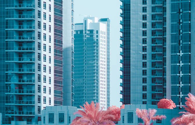 Dubai Infrascape By Paolo Pettigiani