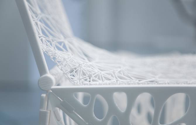 New 3D Printed Chair Prototype by Patrick Jouin Presented in Milan