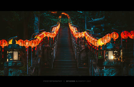 Taiwanese Temples At Night By Bo Wen Huang