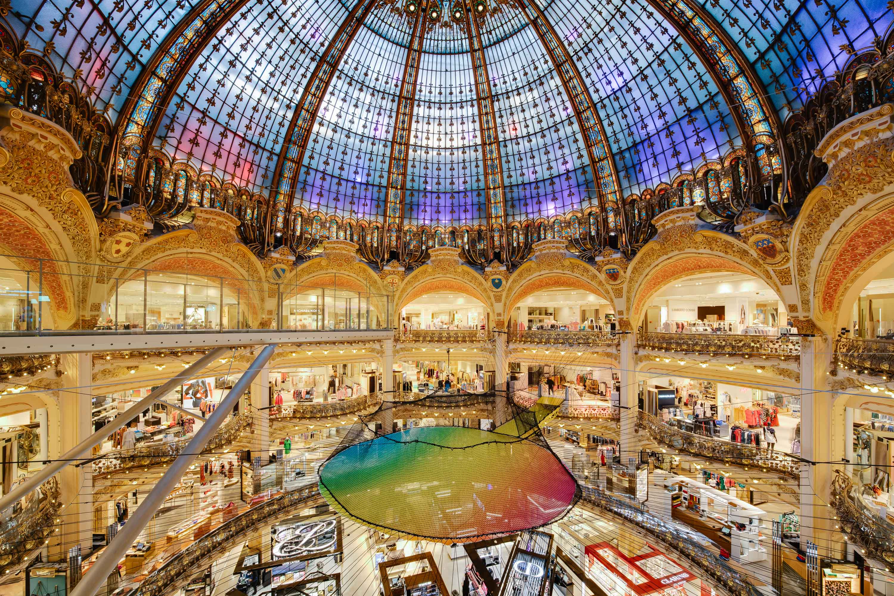 Funorama: Galeries Lafayette is Transformed into a Giant Playground ...