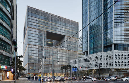 Light and Plant-Filled Atrium of Seoul’s Amorepacific Building