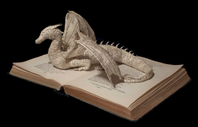 Beautiful Books Sculptures