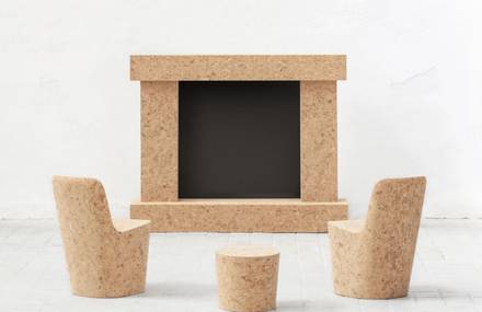 New Cork Furniture by Jasper Morrison