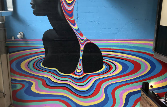Colorful Murals by Gina Kiel