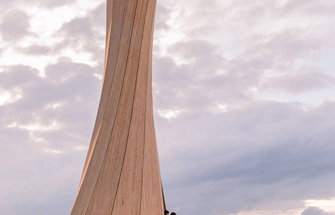Splendid Wood Tower