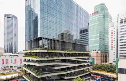 Splendid T20 Building in Crowded Shanghai