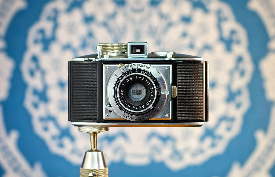 Old Cameras Capture Self Portraits