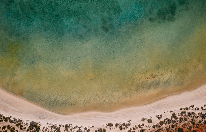 Splendid Shark Bay in Australia