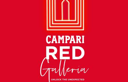Campari Red Galleria at Paris Design Week