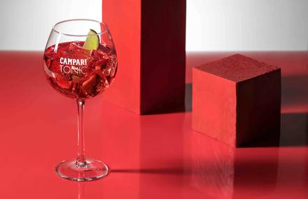 Campari Red Galleria at Paris Design Week