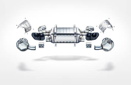 Creative Pictures of Porsche Car Pieces