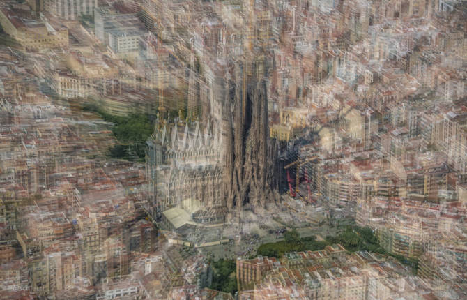 Barcelona with Long Exposure Photography