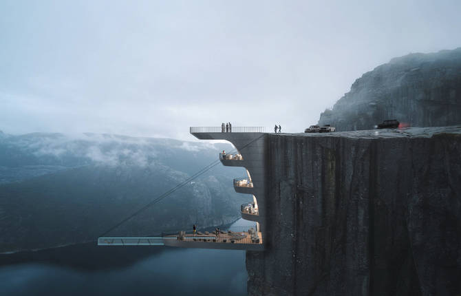 Breathtaking Concept Hotel For Daredevils