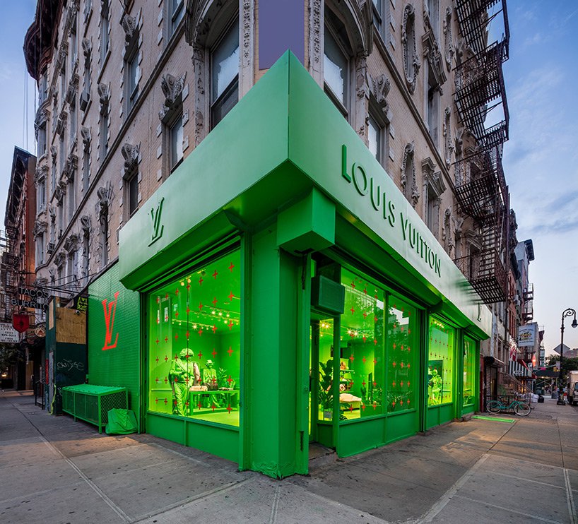 Neon Green Louis Vuitton In New York City – Fubiz Media