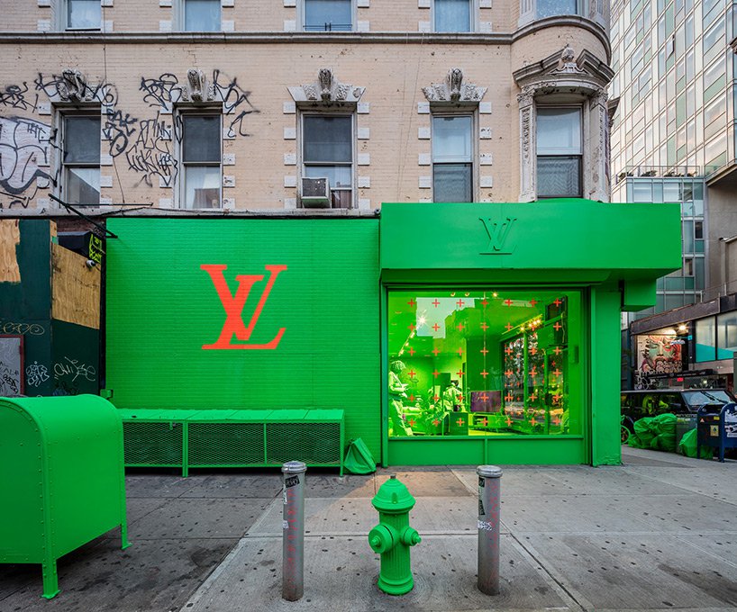 Neon Green Louis Vuitton In New York City – Fubiz Media