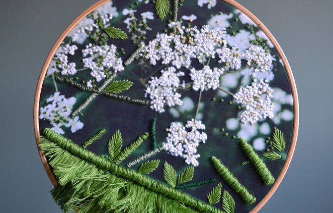 Beautiful Embroidery by Helen Wilde