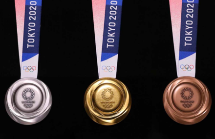 Tokyo 2020 Medals are Made of Recyclable Materials