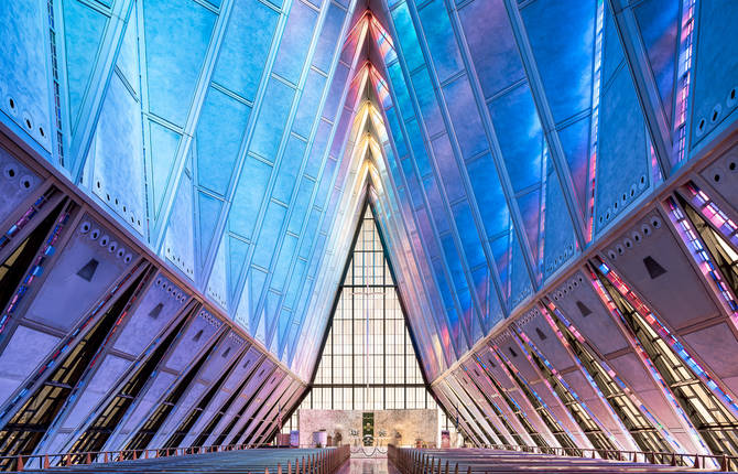 The Remarkable Cadet Chapel by Thibaud Poirier