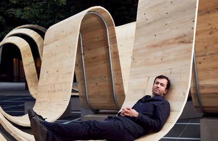 Curvy Installation Invites People to be Part of the Design