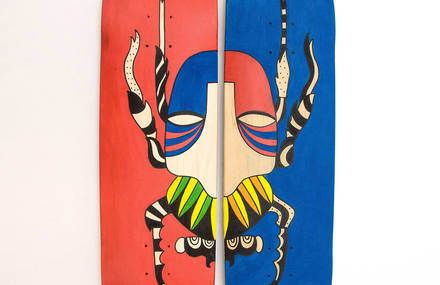 Tattoo Artists Design Skateboards