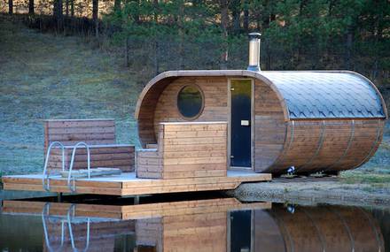 BZB Beautiful Scandinavian Outdoor Sauna