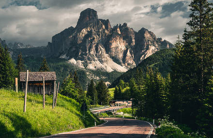 Amazing Light in the Beautiful Dolomites