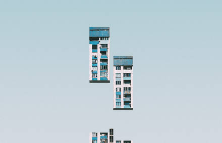 Buildings Turned Into Tetris Blocks