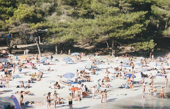 Mediterranean Beaches During Summer Seen by Yosigo