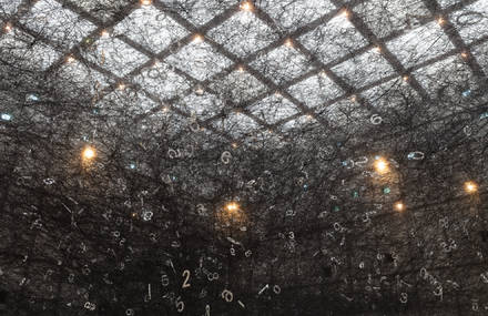 Cloudy Numbers of Chiharu Shiota