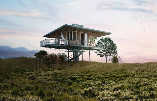 Small Homes on Stilts for a New Way of Living