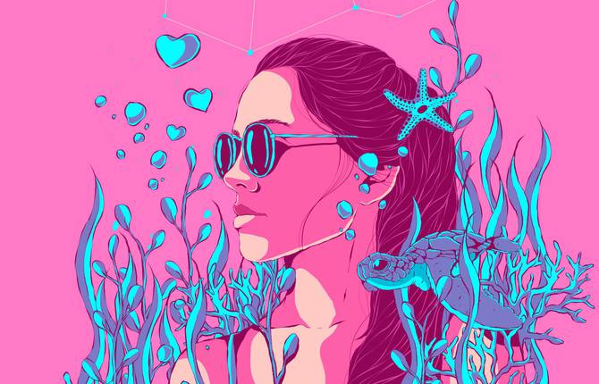 Colorful Pop Illustrations
