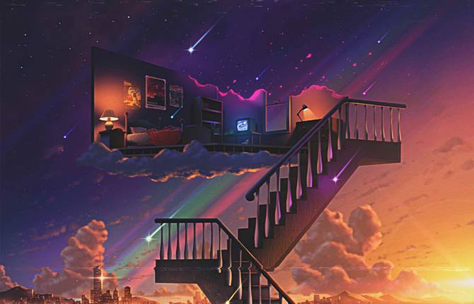 Step Inside a Vintage Video Game
