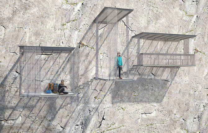 Amazing Suspended Balconies Above the Verdon Gorge