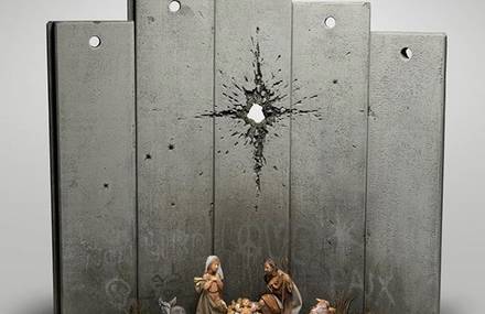 Banksy Created His Own Version of the Christmas Crèche