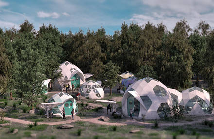 Bioceramic Domes For a Greener Housing Industry