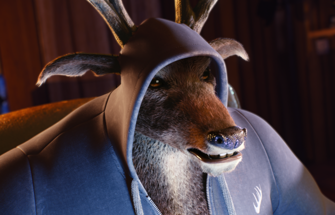 A Short Film About Rudolph Reindeer Getting a Star Again