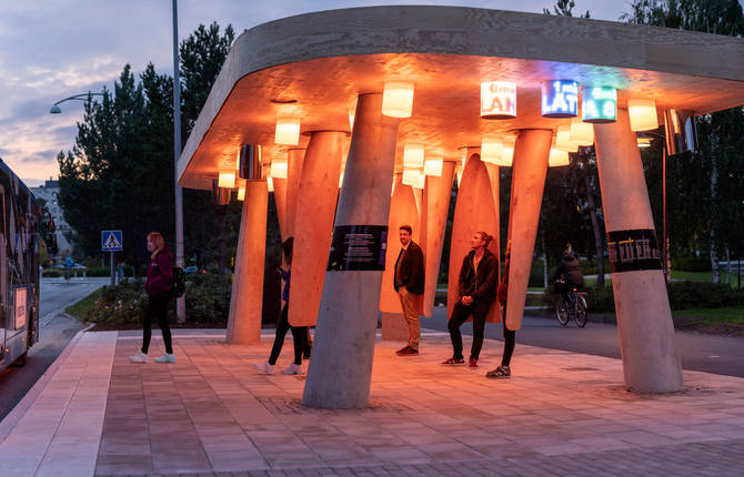 The Smart Bus Stop