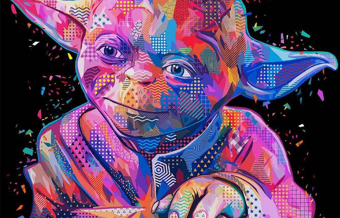 Beautiful Abstract Portraits by Alessandro Pautasso