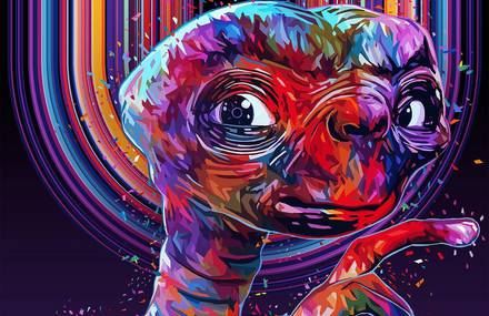Beautiful Abstract Portraits by Alessandro Pautasso