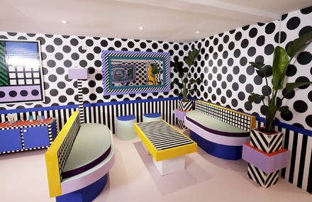 Stunning Installation Signed by Camille Walala for Lego