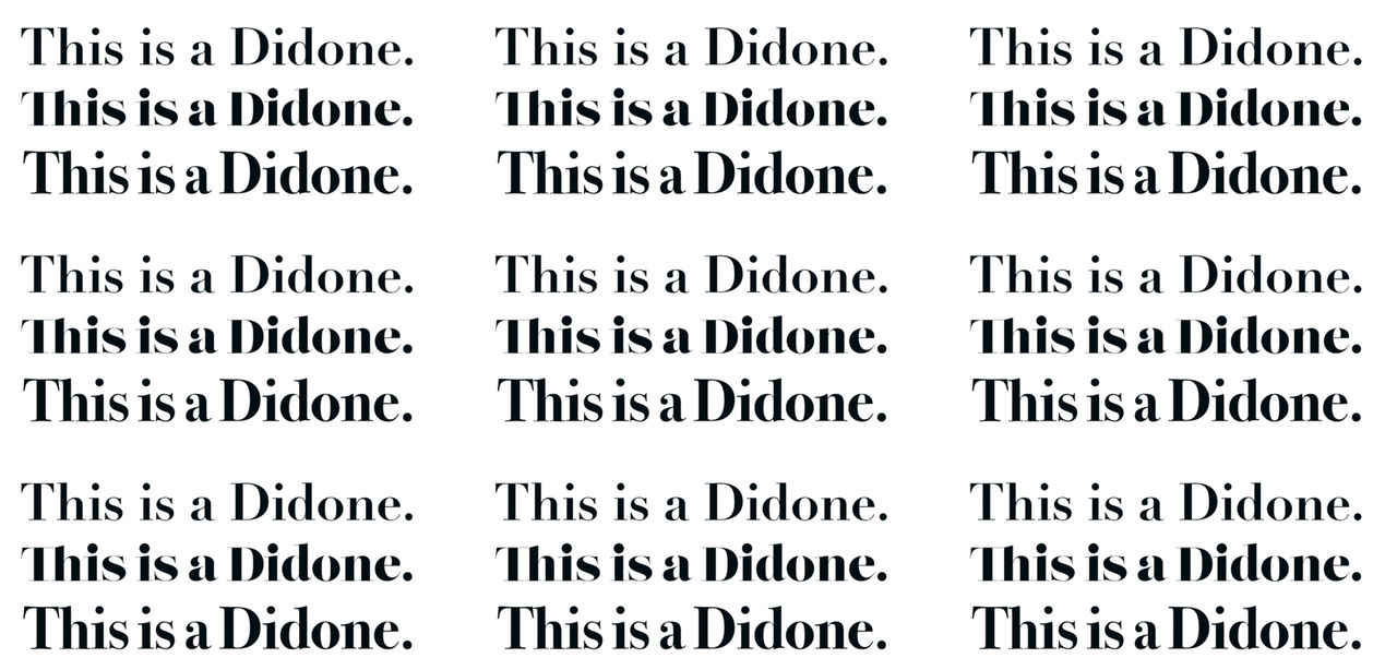 Didone Font