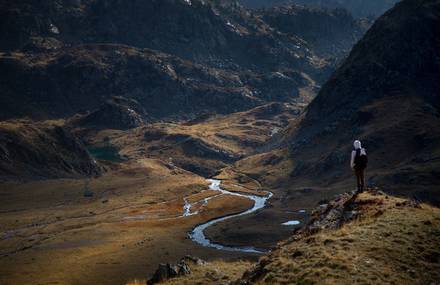 Before the Snow in the French Alps