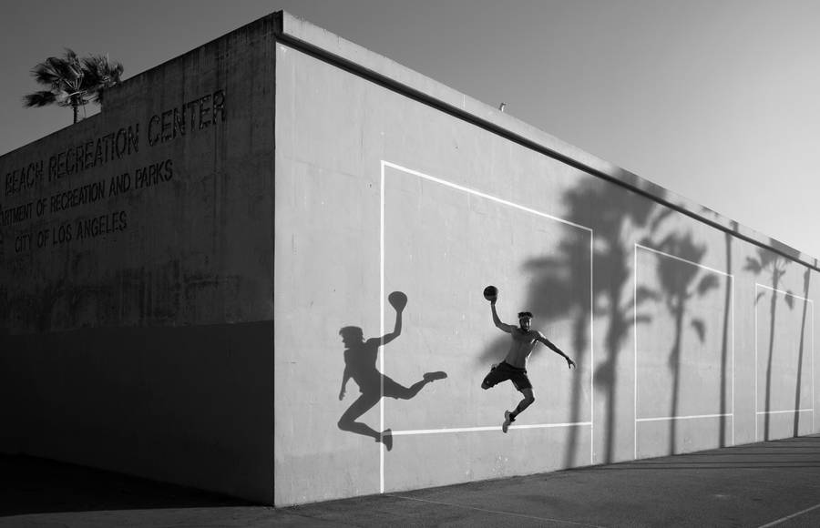 Basket-Ball in Venice Beach