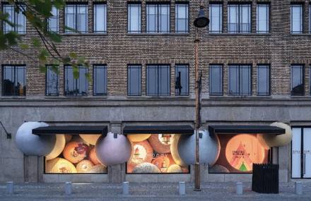 Festive Decorations in Shanghai