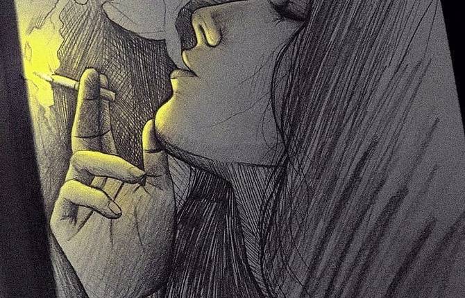Enrique Bernal Fluorescents Drawings